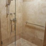 bathroom shower area remodel